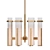 Elegant Malik Medium Chandelier 3D model small image 1