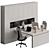 Workplace Essentials Set Provide Efficiency 3D model small image 1