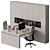 Workplace Essentials Set Provide Efficiency 3D model small image 3