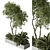 Outdoor Plant Box 561 3D model small image 3