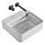 Eco-friendly Washbasin with Style 3D model small image 3