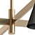 Albertine Modern Chandelier Light Fixture 3D model small image 2