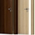 Oakwood Metal Interior Doors 3D model small image 5