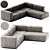 Modern Hay Mags Sofa Set 3D model small image 1