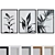 Modern Botanical Picture Frame Set 3D model small image 1