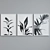 Modern Botanical Picture Frame Set 3D model small image 2