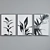 Modern Botanical Picture Frame Set 3D model small image 3