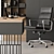 Executive Office Desk Furniture 500 3D model small image 4