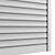 Outdoor Electric Roller Garage Shutter 3D model small image 5