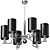 Luxury Versace Home Chandelier DI_RECO 3D model small image 1