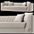 Luxurious Versace Home Sofa 3D model small image 1