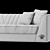 Luxurious Versace Home Sofa 3D model small image 2