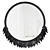 Boho Leather Feather Mirror 3D model small image 1