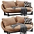 Contemporary Minotti Lido Sofa Model 3D model small image 2
