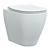 Modern Moon Toilet Innovation 3D model small image 1