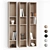 Vertical Wall Shelf COMO NG7 3D model small image 6