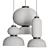 Wabisabi Pendant Light 3D Model 3D model small image 1