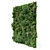 Lush Green Wall Decoration Kit 3D model small image 2