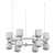 ImperiumLoft WENDEL L12 Pendant Chandelier 3D model small image 2