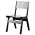 Alfresco Outdoor Dining Chair by Loll Designs 3D model small image 2