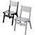 Alfresco Outdoor Dining Chair by Loll Designs 3D model small image 3