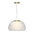 Modern Glass Jelly Pendant Light 3D model small image 2