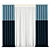 Customizable Curtain Panel 3D model small image 1