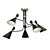 ImperiumLoft FOSTER Pendant Chandelier 3D model small image 1