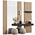 Modern Minimalist Modular Entryway 3D model small image 1