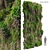  Versatile Green Wall Panel 3D model small image 1