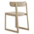 Scandinavian Flair Wooden Chair 3D model small image 13