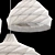 Paper Origami Pendant Lights Set 3D model small image 5