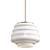 Translucent Milk Glass Hive Pendant 3D model small image 1