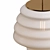 Translucent Milk Glass Hive Pendant 3D model small image 2