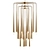 Hans 23 Brass Chandelier Model 3D model small image 1