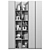 Modular Shelf Cabinet for Rendering 3D model small image 4