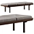 Elegant Luxor Chaise DaybedsetCurrentSku 3D model small image 2