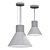 Modern Verner Pendant Lighting 3D model small image 2