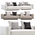  Sleek Minotti Horizon Sofa 3D model small image 3
