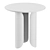 Luxury Olivya Stone Side Table 3D model small image 2