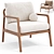  Elegant Palma Armchair: 2015 Design 3D model small image 1