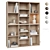 Minimalist Wall Shelf COMO 3D model small image 1