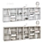 Minimalist Wall Shelf COMO 3D model small image 8