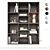 Minimalist Wall Shelf COMO 3D model small image 12