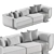 Luxury 2015 Oscar Sofa Set 3D model small image 3