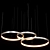 Modern Pendant Light Fixture HOOP 3D model small image 2