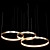 Modern Pendant Light Fixture HOOP 3D model small image 3
