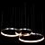 Modern Pendant Light Fixture HOOP 3D model small image 4