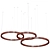 Modern Pendant Light Fixture HOOP 3D model small image 6
