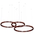 Modern Pendant Light Fixture HOOP 3D model small image 7